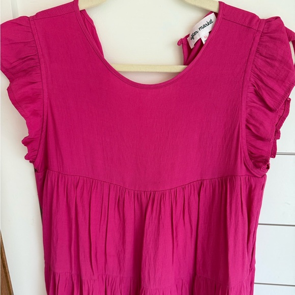 Pink Ruffled Dress - Picture 2 of 3